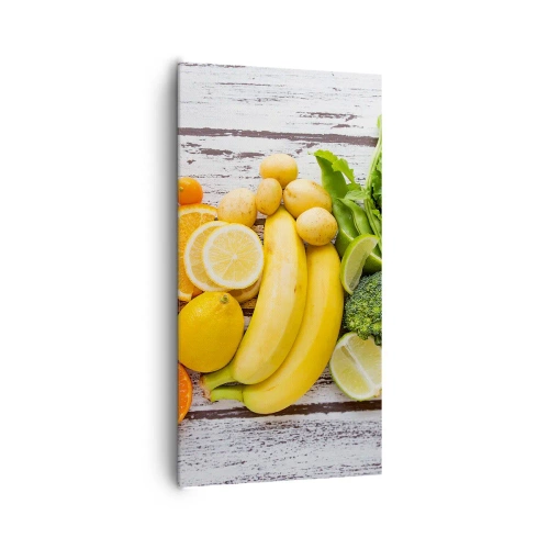 Lærredstryk - Billede på lærred - Er det ikke nok? - 65x120 cm