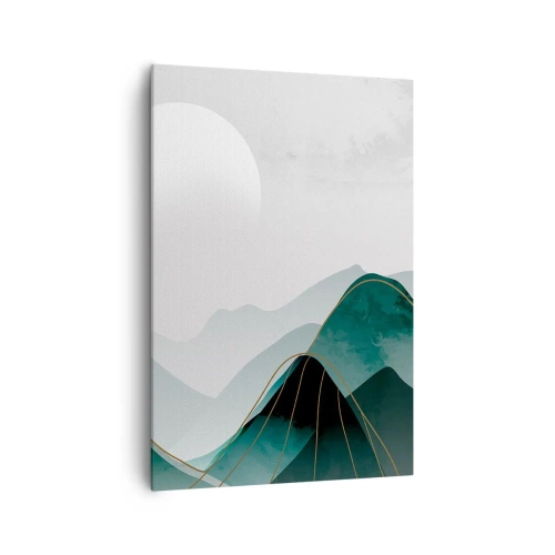 Lærredstryk - Billede på lærred - I fuld majestæt - 70x100 cm