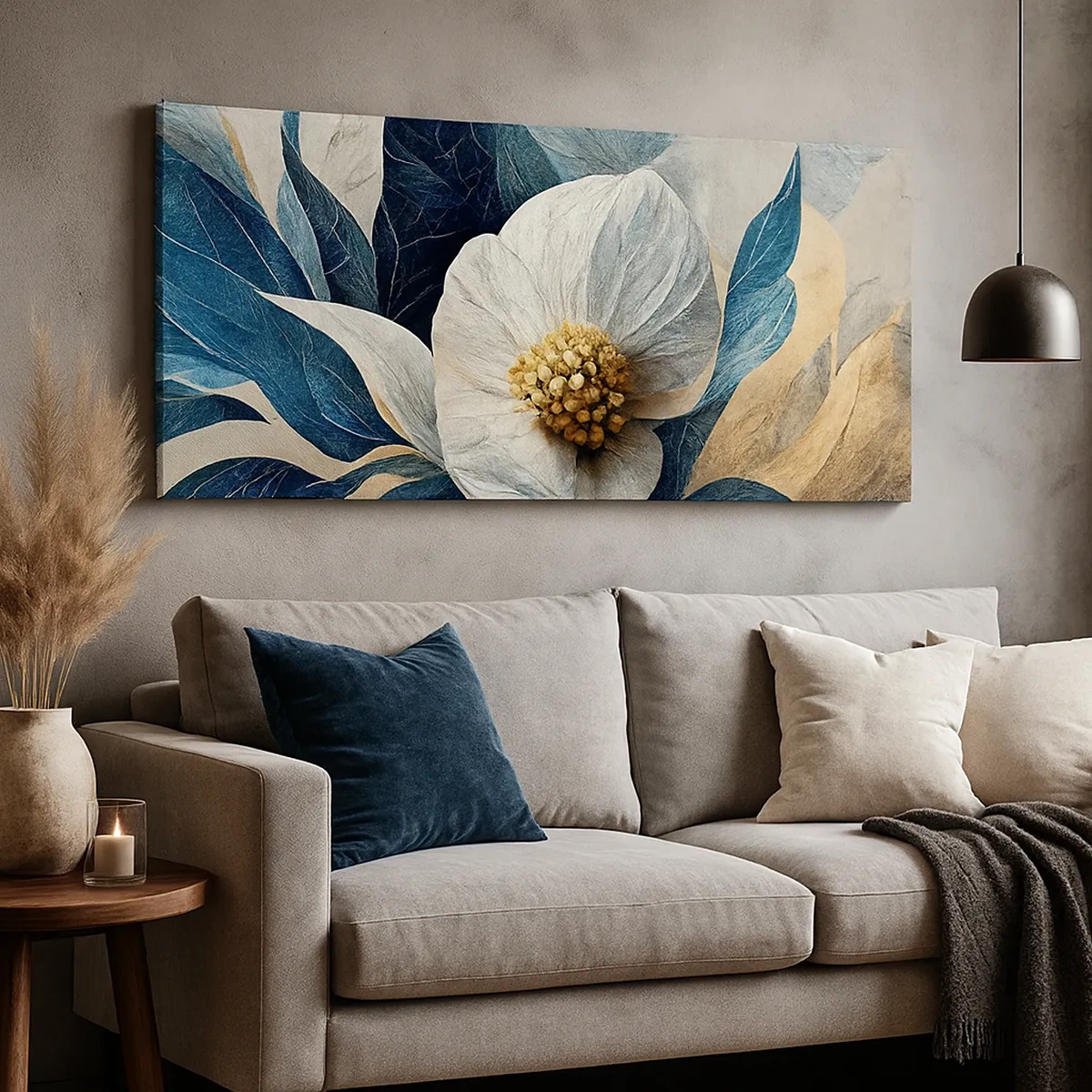 Lærredstryk - Billede på lærred - Har et hjerte af guld - 30x30 cm