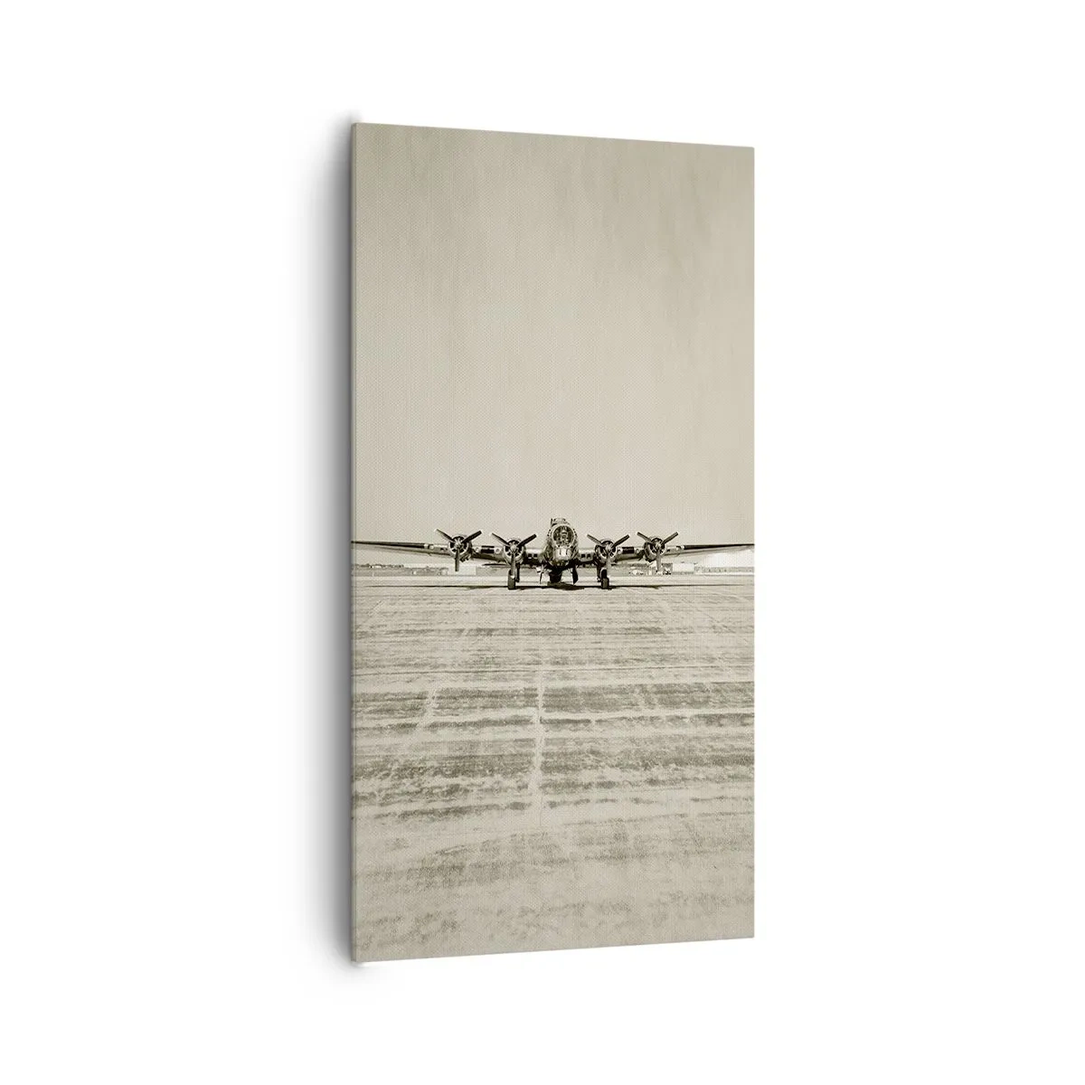 Lærredstryk - Billede på lærred - Som altid klar - 65x120 cm