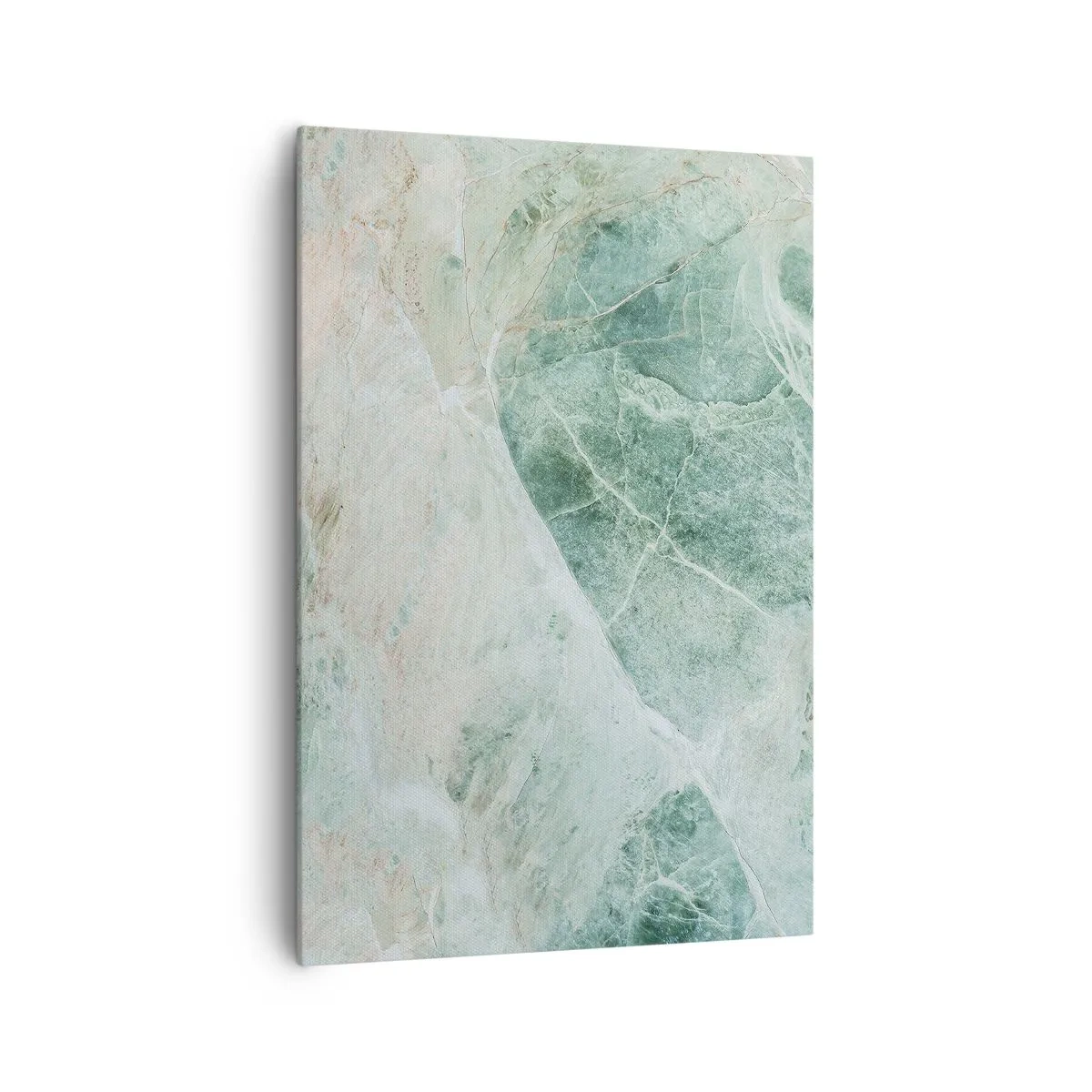 Lærredstryk - Billede på lærred - Den ædle kølighed af sten - 70x100 cm