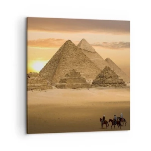 Lærredstryk - Billede på lærred - Uændret i tusindvis af år - 50x50 cm