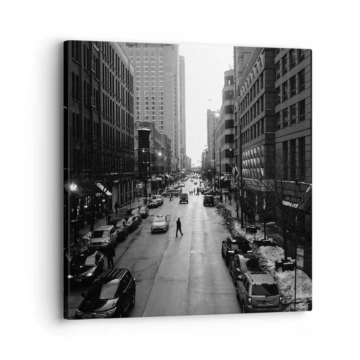 Lærredstryk - Billede på lærred - Endnu en dag som hver dag - 30x30 cm