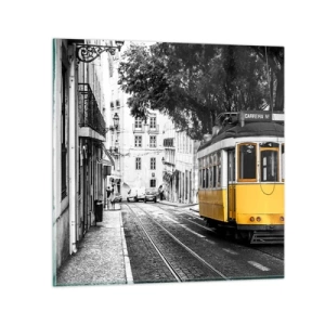 Billede på glas - Og en fado i baggrunden - 40x40 cm