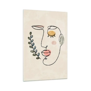 Billede på glas - Ro fundet - 70x100 cm