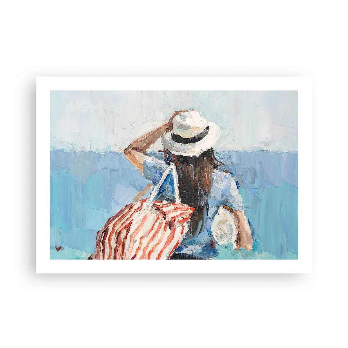 Plakat - Velkommen på ferie - 70x50 cm