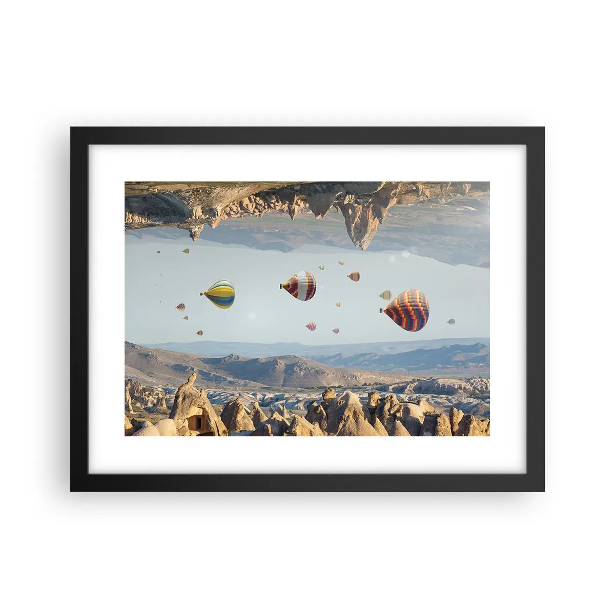 Plakat i sort ramme - Alt er muligt her - 40x30 cm