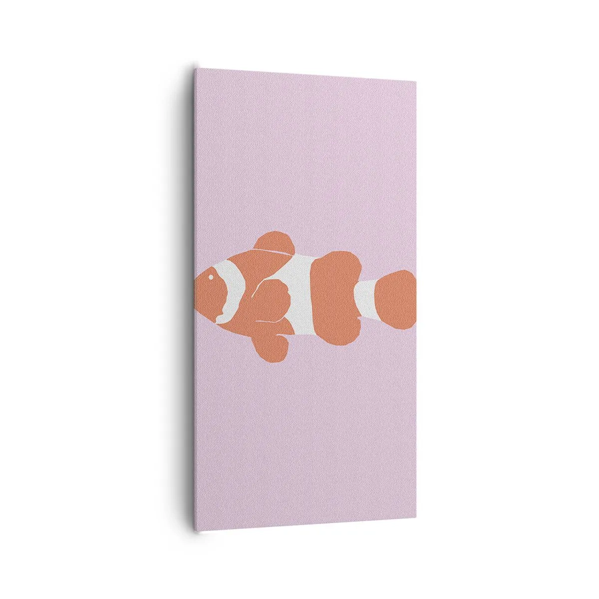 Lærredstryk - Billede på lærred - I koraller til ansigt og hale - 65x120 cm