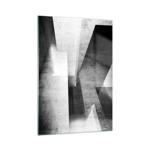 Billede på glas - Rummet struktur - 50x70 cm