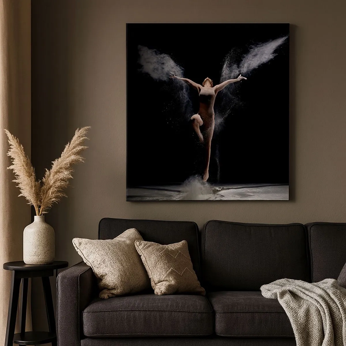 Lærredstryk - Billede på lærred - Elfer findes - 30x30 cm