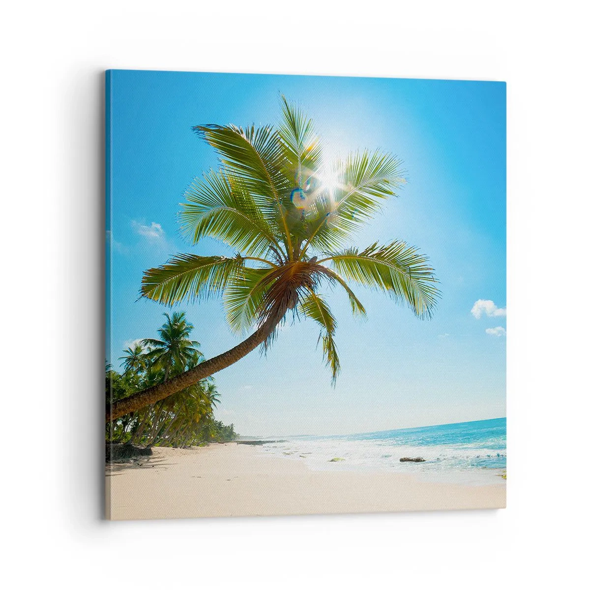 Lærredstryk - Billede på lærred - Du må ikke vise nogen - 70x70 cm