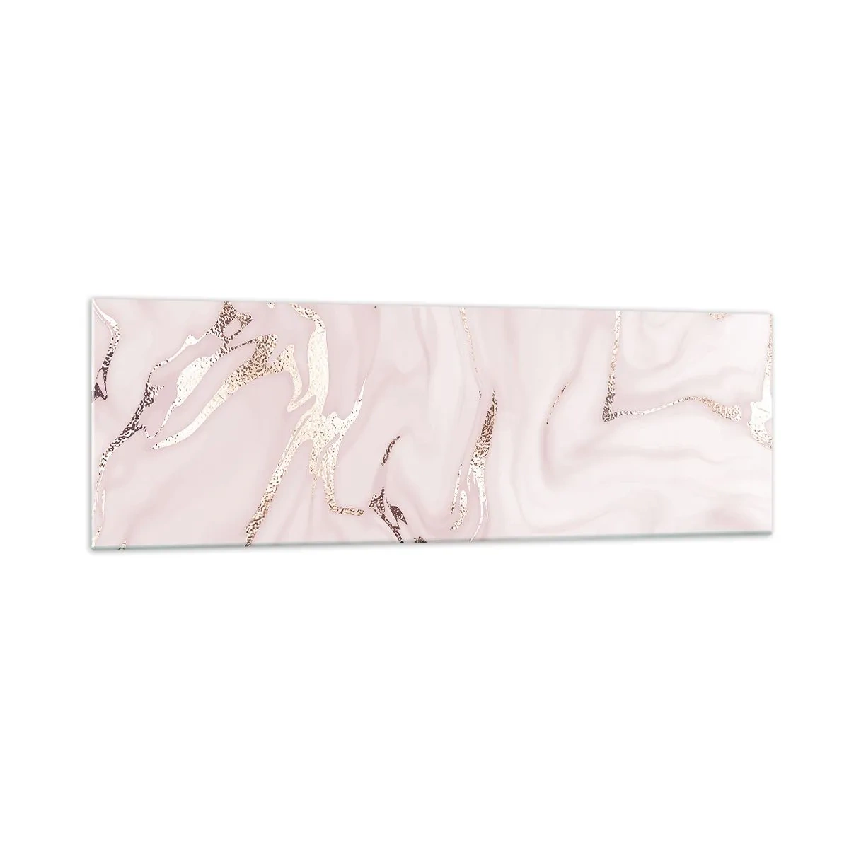 Billede på glas - I et lyserødt tørklæde - 160x50 cm