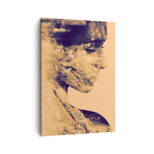 Lærredstryk - Billede på lærred - Smuk af natur - 50x70 cm