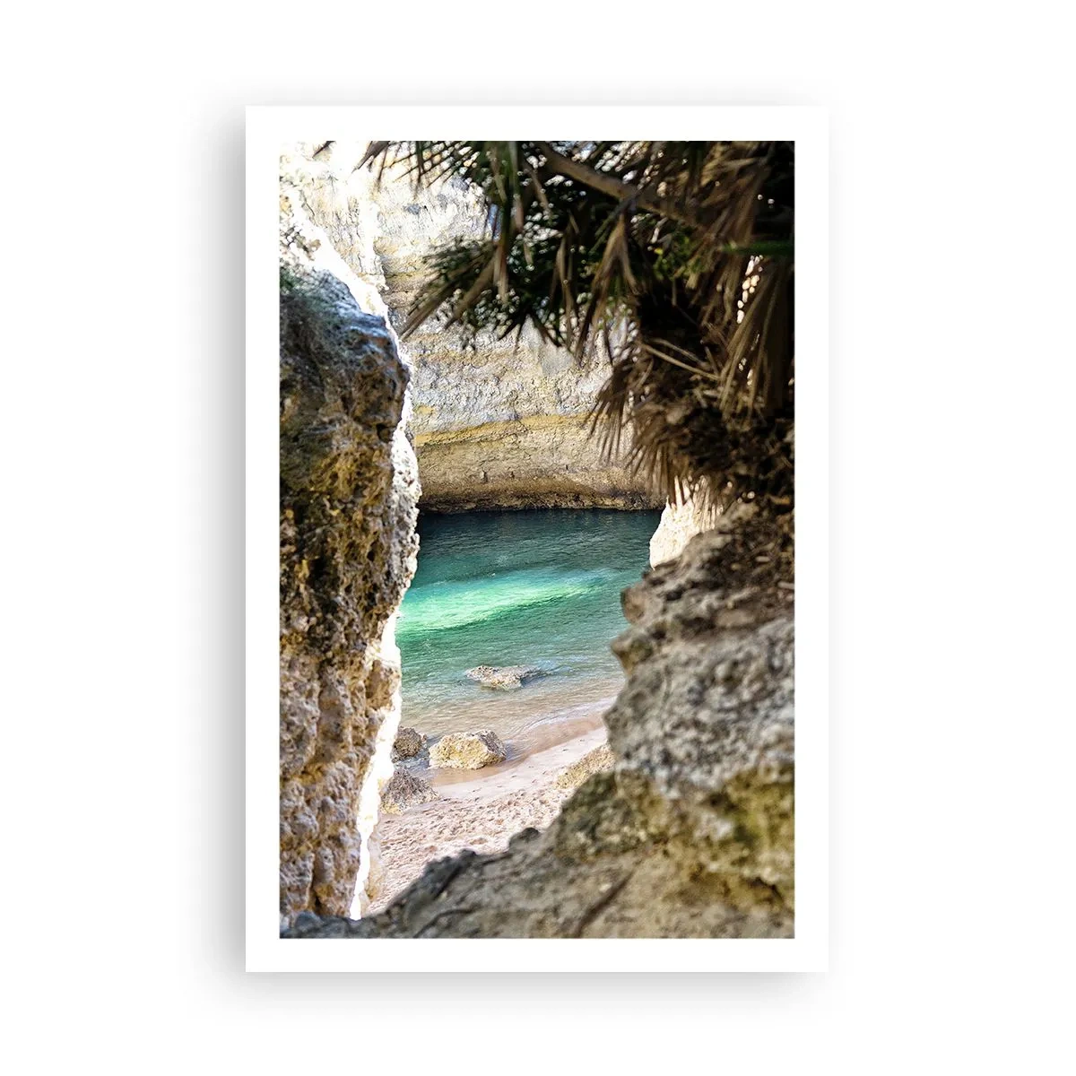 Plakat - Turkis bugt - 61x91 cm