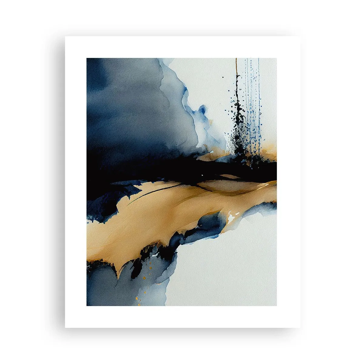 Plakat - Bag sløret - 40x50 cm