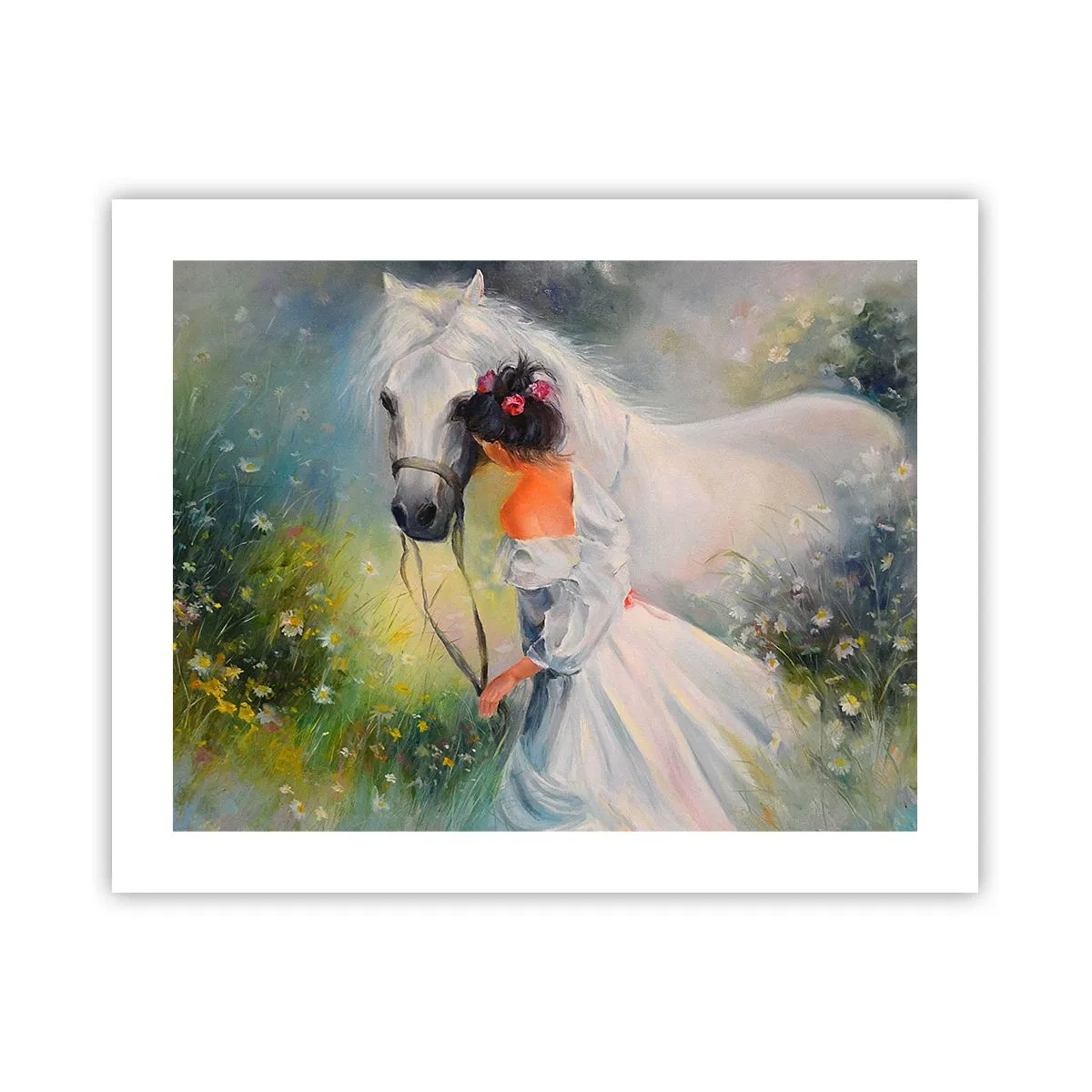 Plakat - Som fra en smuk drøm - 50x40 cm