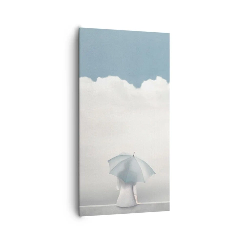 Lærredstryk - Billede på lærred - På kanten af virkelighed og drømme - 65x120 cm