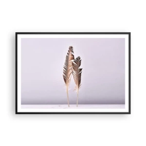 Plakat i sort ramme - Mod intetheden - 100x70 cm