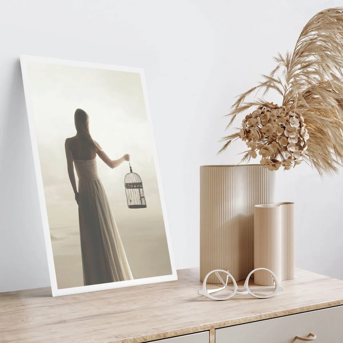 Plakat - Vær fri - 40x50 cm