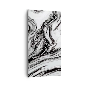 Lærredstryk - Billede på lærred - I begyndelsen var det kaos - 55x100 cm