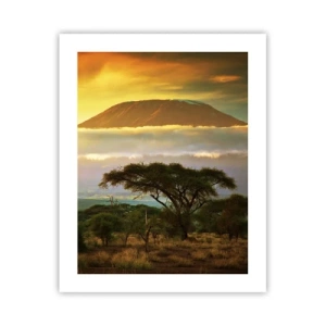 Plakat - En rejsendes drøm - 40x50 cm