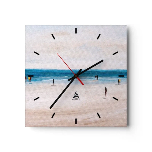 Vægur, Uret - Et naturligt behov - 30x30 cm