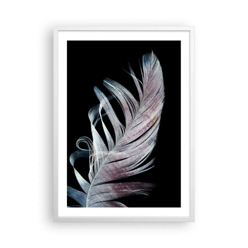 Plakat i hvid ramme - Tænk om berøring - 50x70 cm