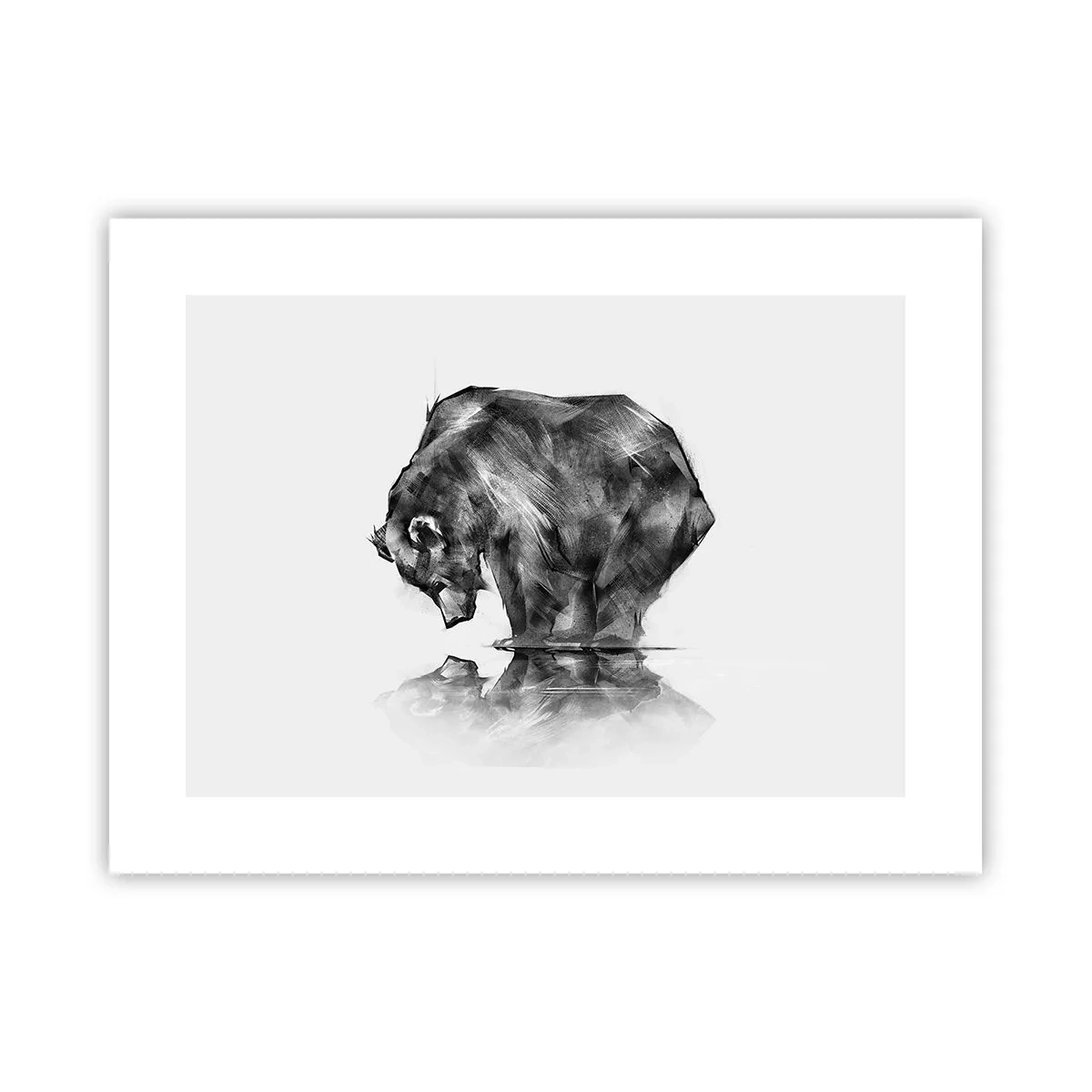 Plakat - Dejligt at se nogen tæt på - 40x30 cm