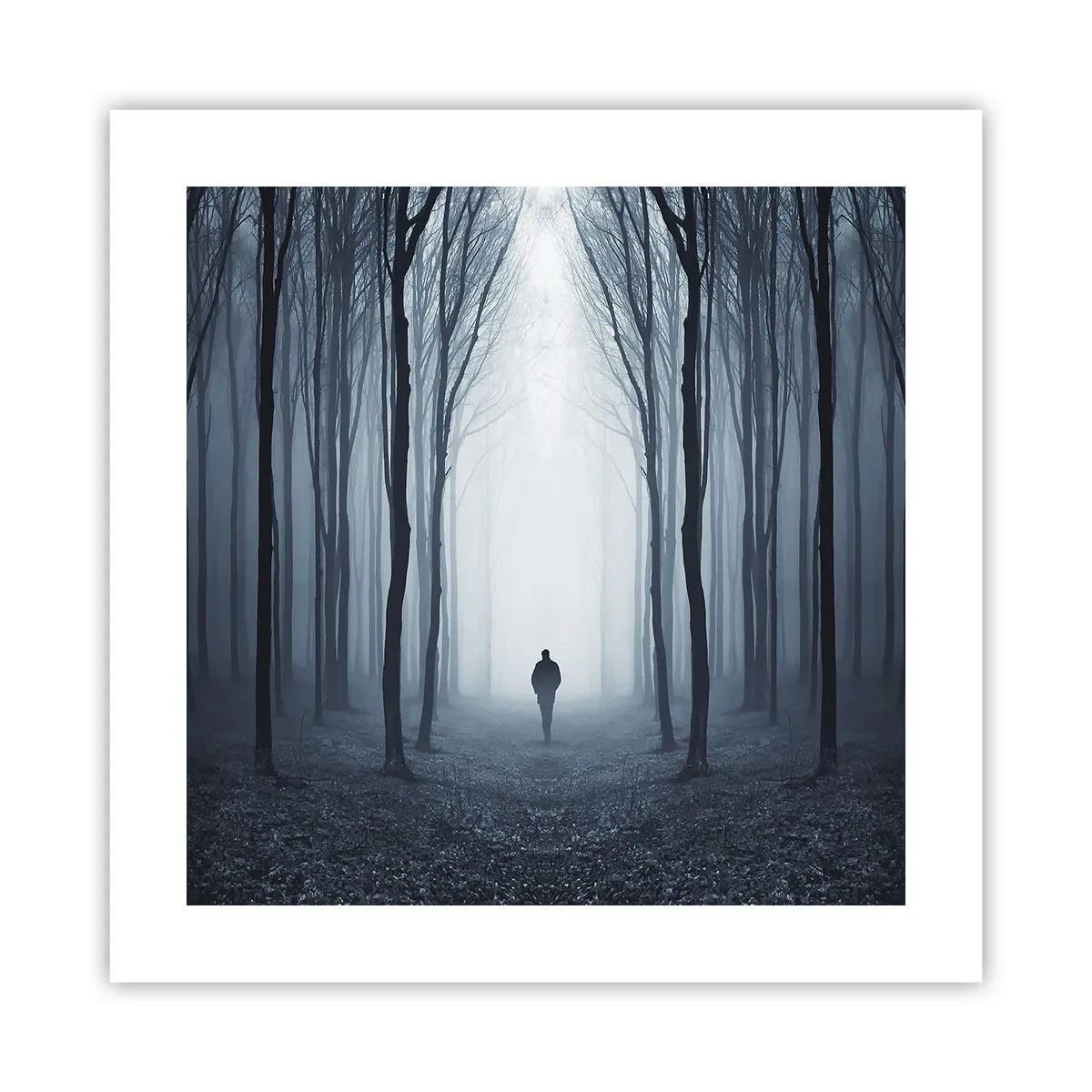 Plakat - Og alt sammen ganske enkelt - 40x40 cm