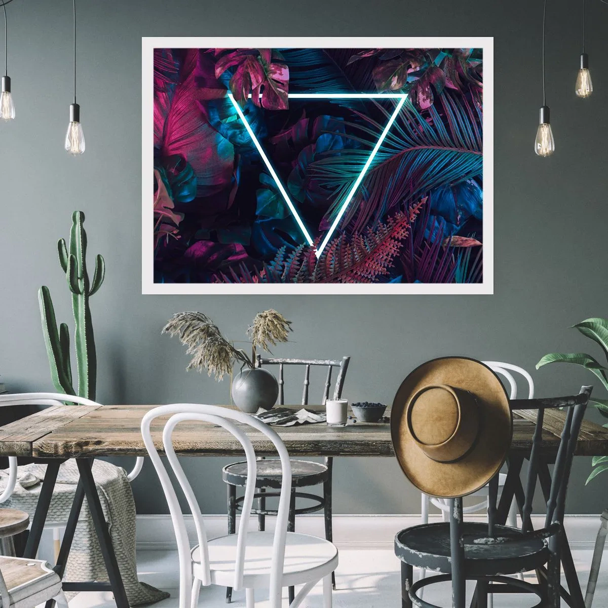 Plakat - Have i disco-stil - 70x50 cm