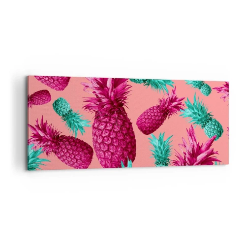 Lærredstryk - Billede på lærred - Frihed er sødt - 100x40 cm