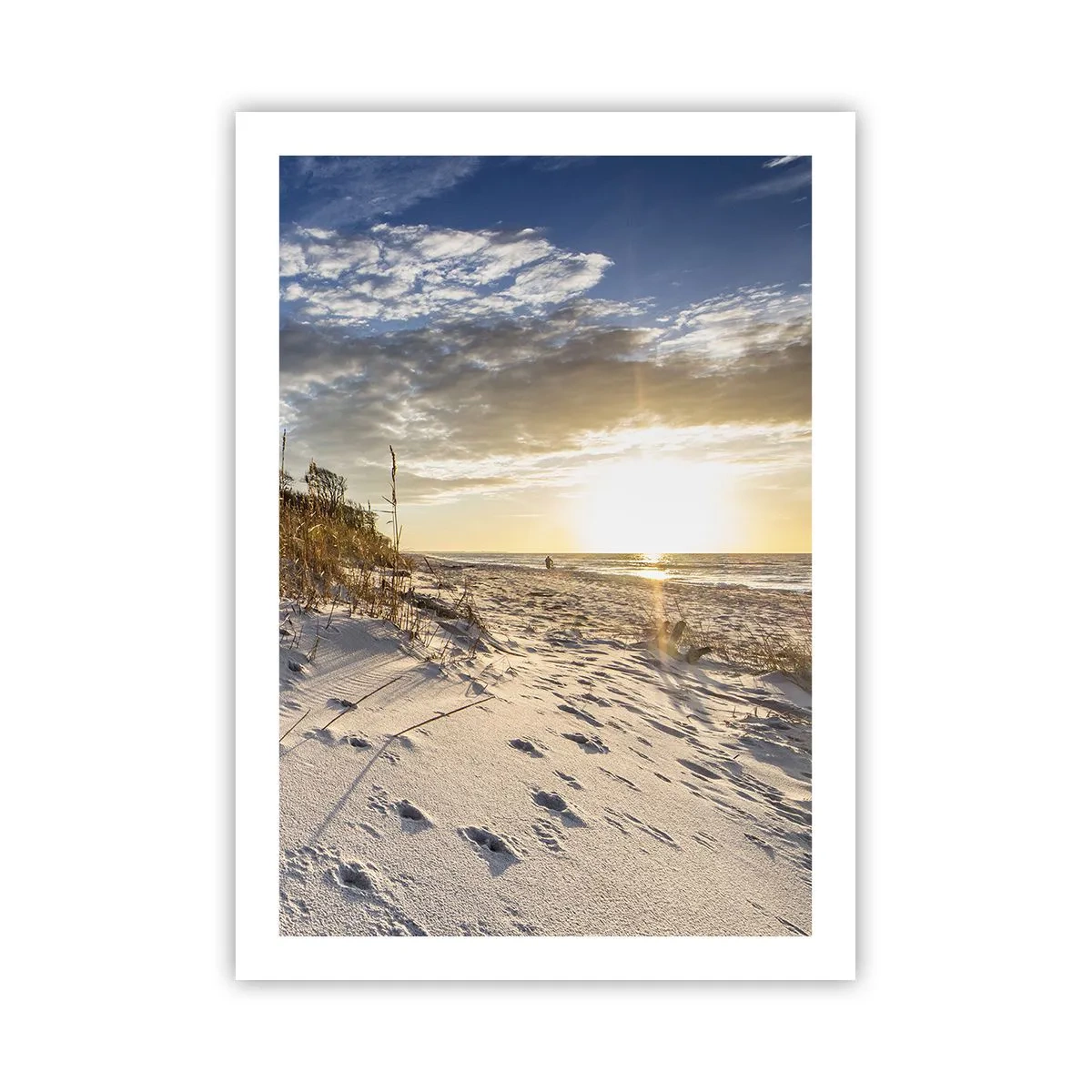 Plakat - Indbydelse til en vandretur - 50x70 cm