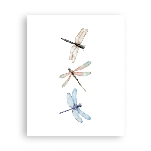 Plakat - Vægtløse guldsmede - 40x50 cm