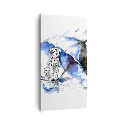 Lærredstryk - Billede på lærred - Det er det en ven er til for - 65x120 cm