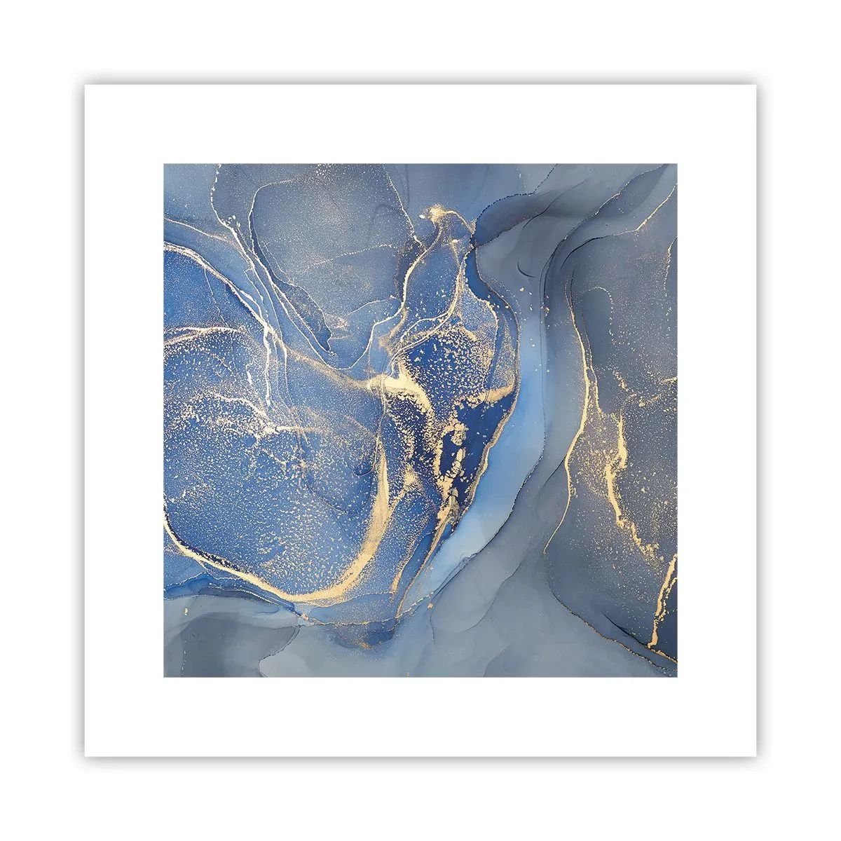 Plakat - Guldstøv - 30x30 cm
