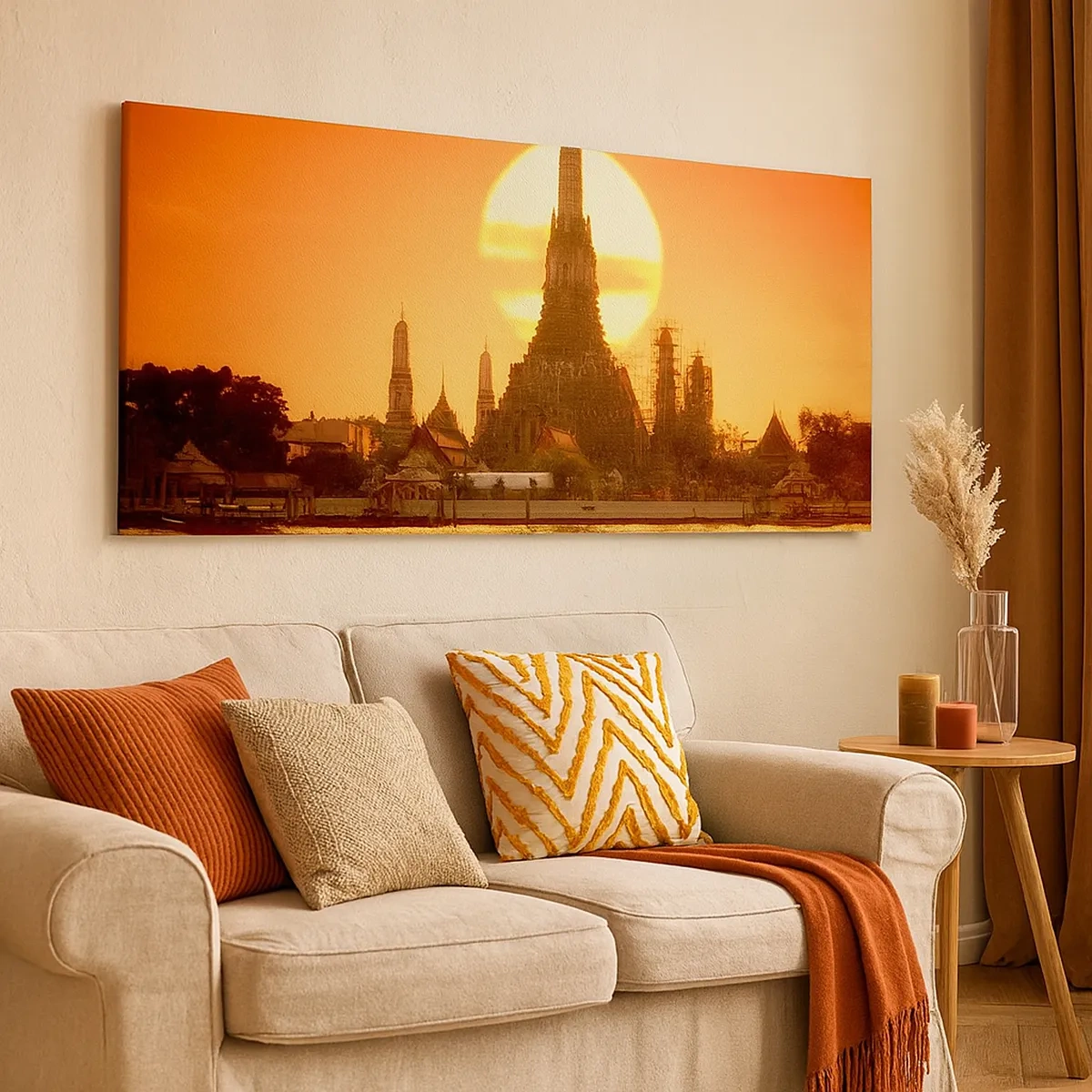 Lærredstryk - Billede på lærred - Mod solen, altid mod solen - 30x30 cm