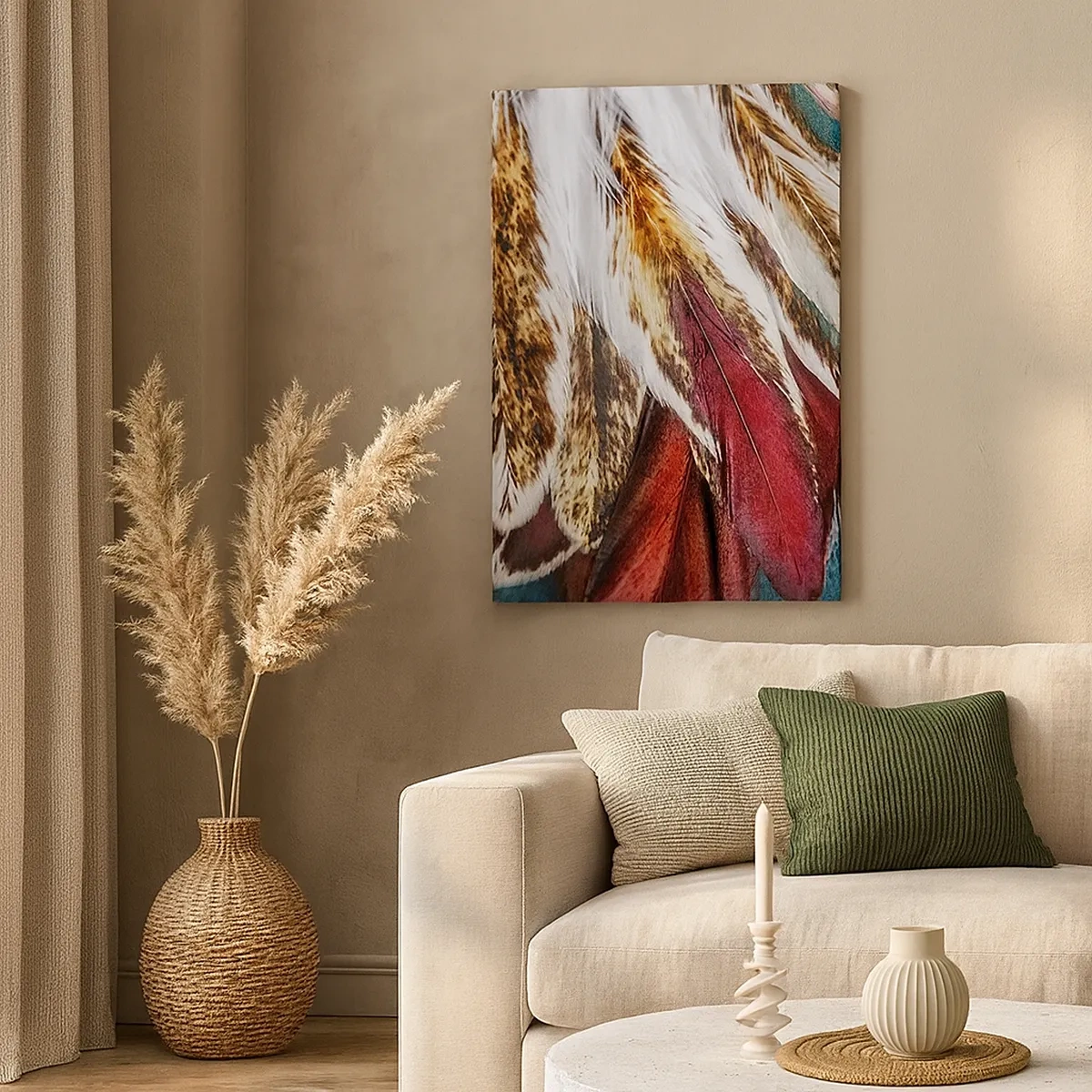 Lærredstryk - Billede på lærred - Flyvningens hemmeligheder - 50x70 cm