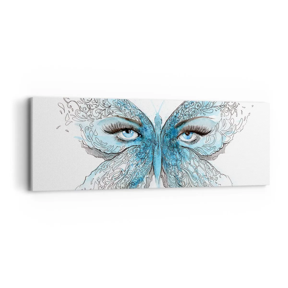 Lærredstryk - Billede på lærred - Eros bedemantis - 90x30 cm