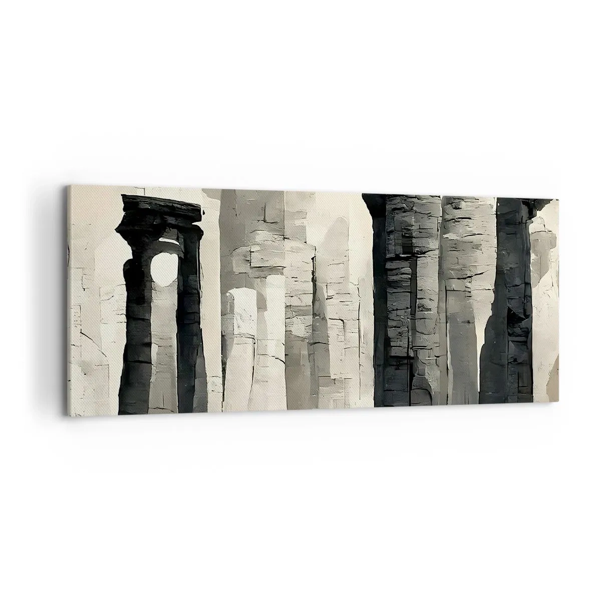 Lærredstryk - Billede på lærred - Antikkens majestæt - 100x40 cm