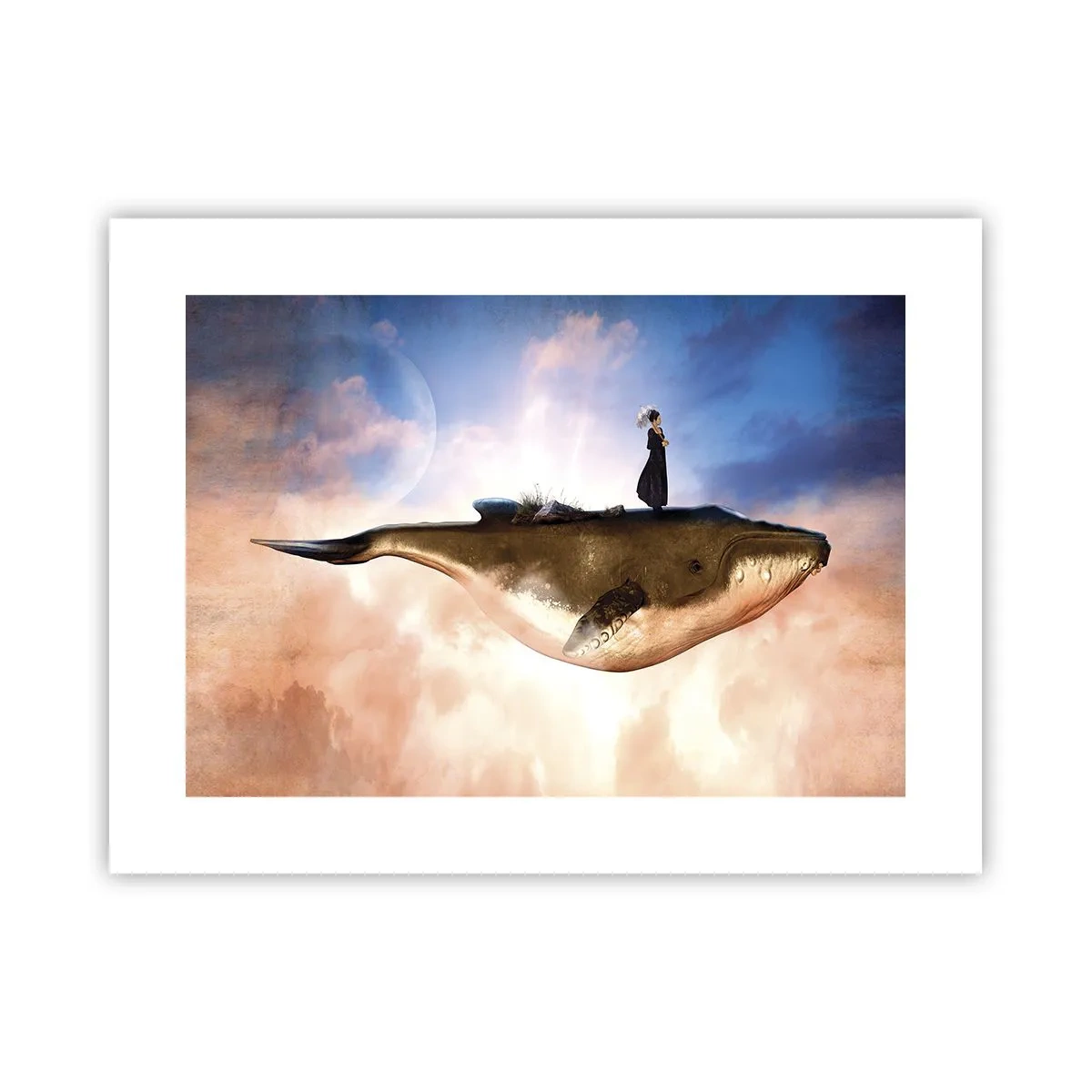 Plakat - En surrealistisk rejse - 40x30 cm