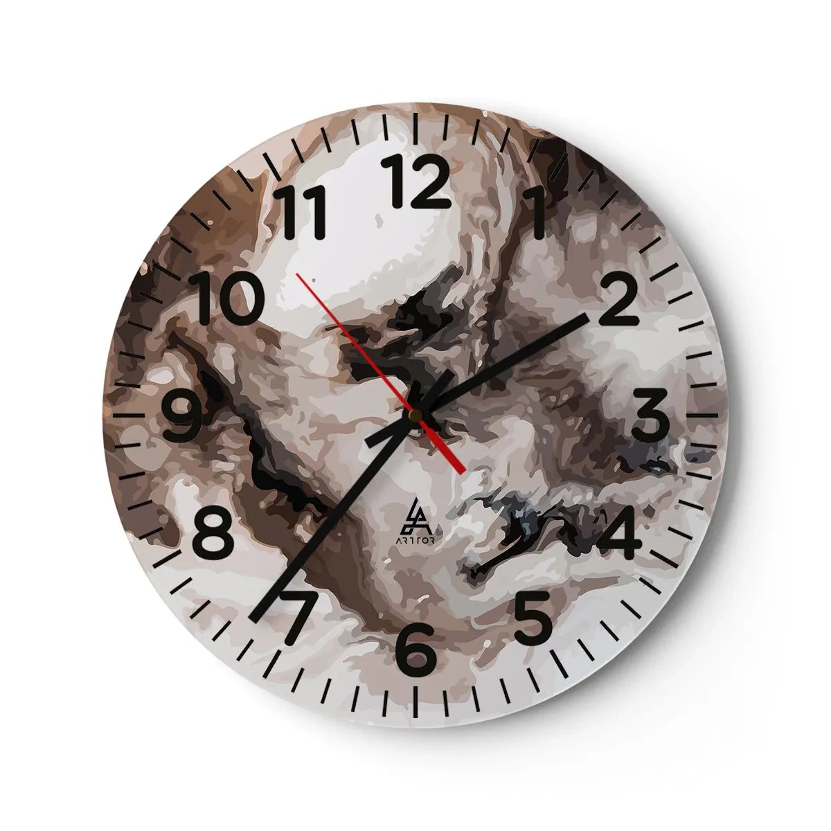 Vægur, Uret - En galakses fødsel - 40x40 cm