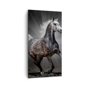Lærredstryk - Billede på lærred - Gråt er smukt - 55x100 cm