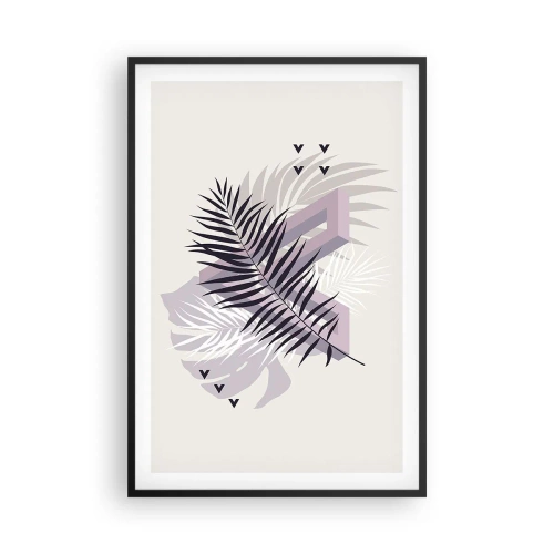 Plakat i sort ramme - Skygge af en skygge - 61x91 cm