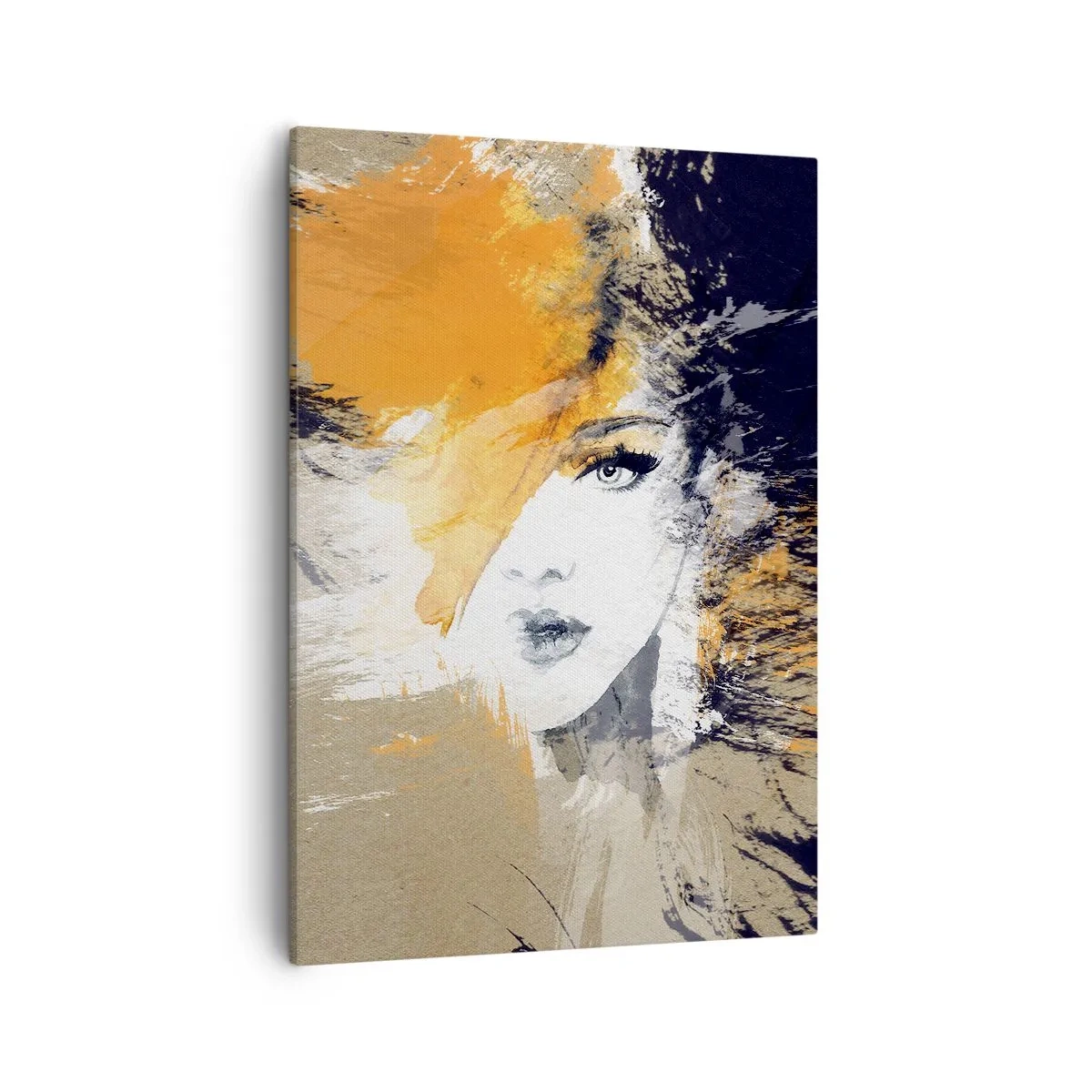 Lærredstryk - Billede på lærred - Og det bliver let - 50x70 cm