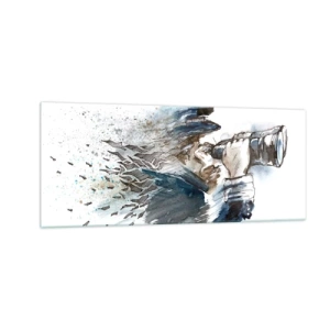 Billede på glas - Ti på Beaufort-skalaen! - 100x40 cm