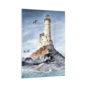 Billede på glas - Uovervindelig - 50x70 cm