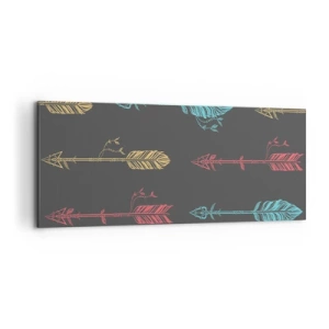 Lærredstryk - Billede på lærred - For at - 120x50 cm