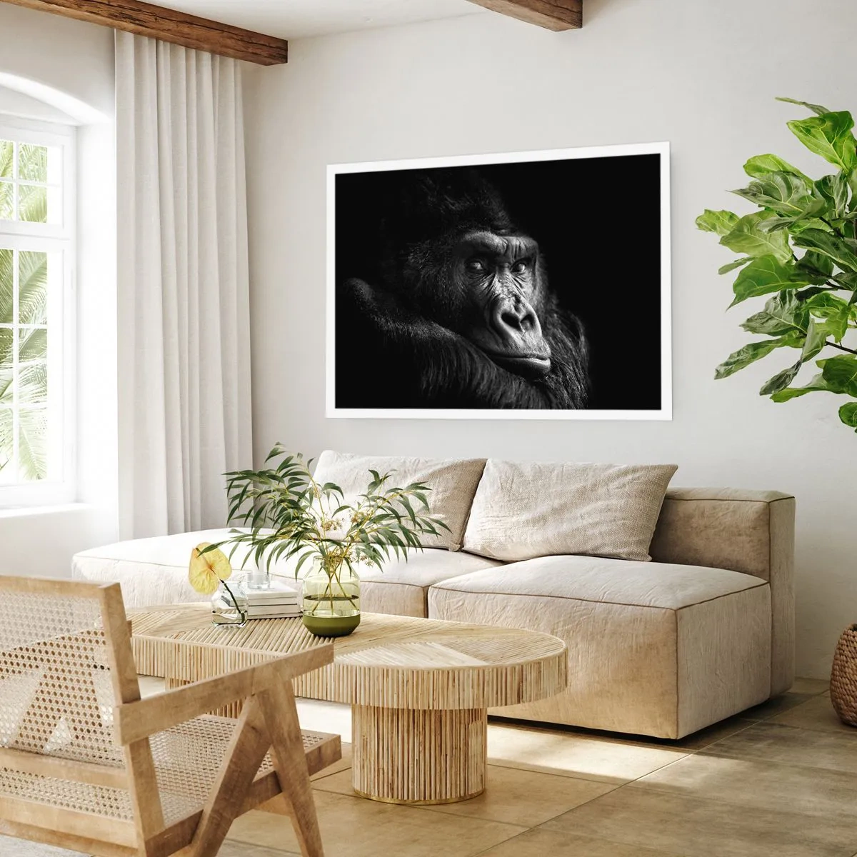 Plakat - Og hvad kigger du på? - 50x40 cm