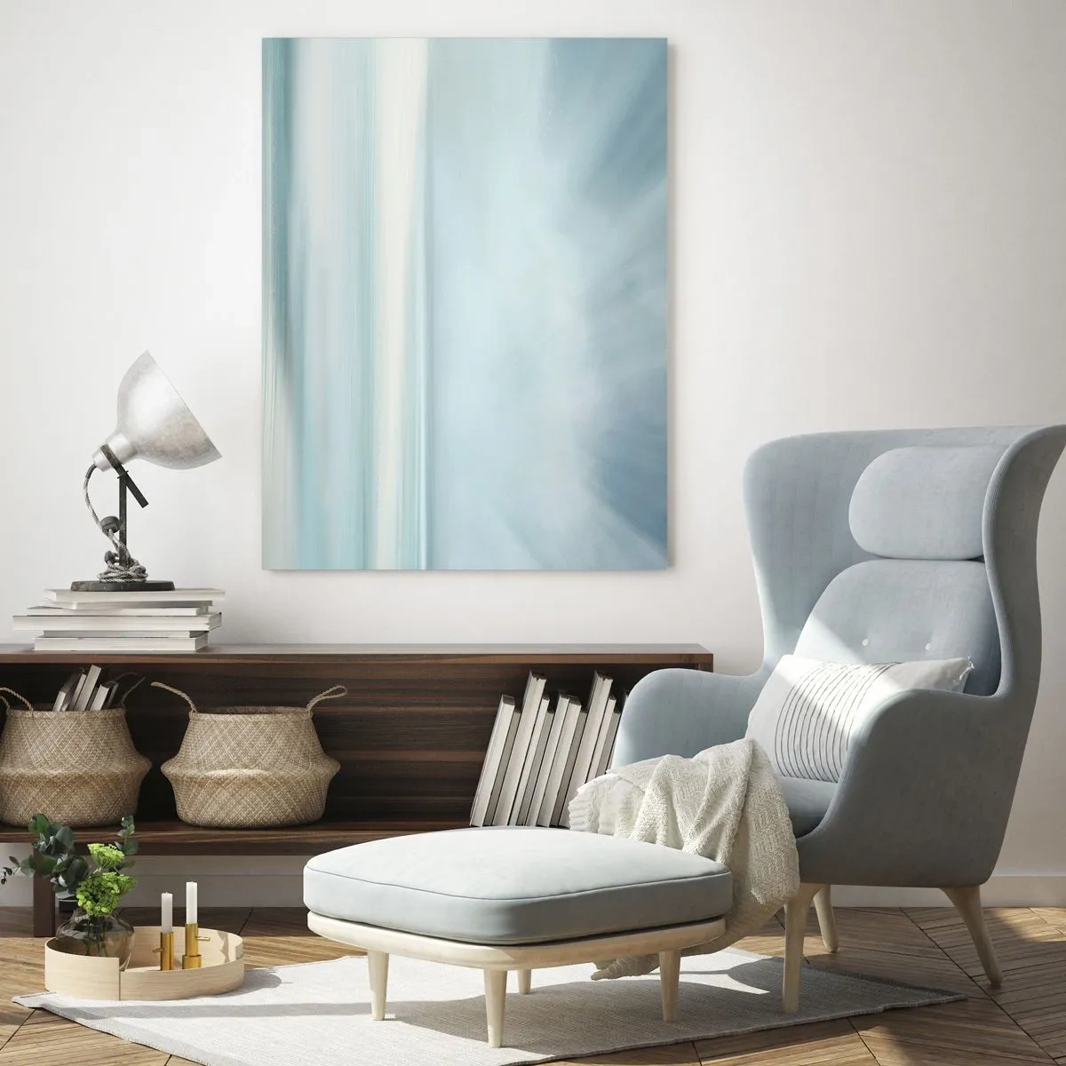 Billede på glas - Fred hele vejen til horisonten - 70x100 cm