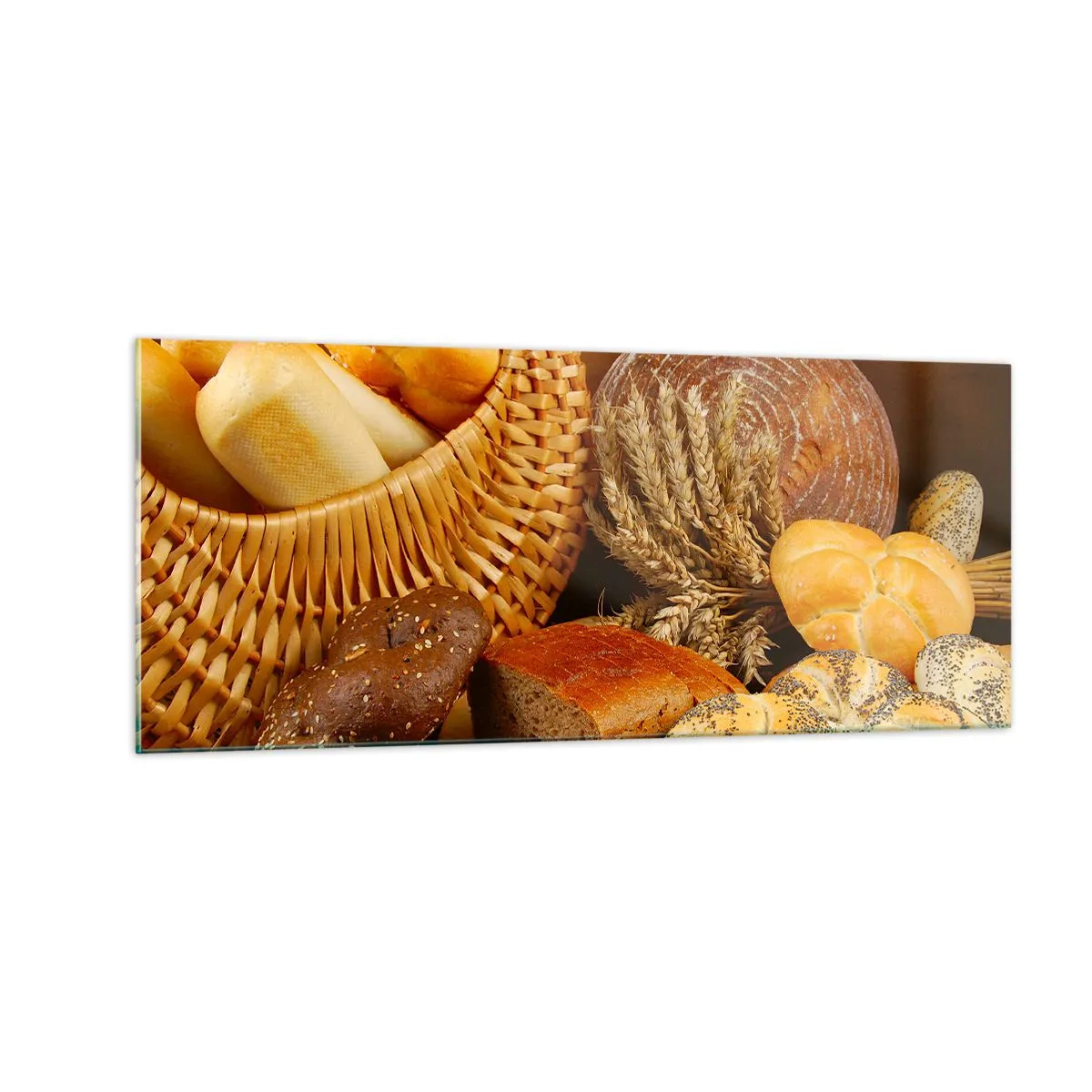 Billede på glas - Vi slap væk igen - 100x40 cm